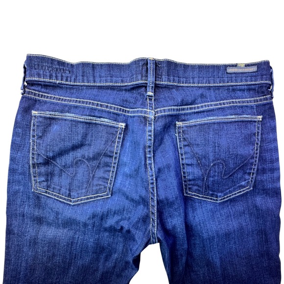 Citizens Of Humanity Dark Blue Boot Cut Jeans - Picture 14 of 16